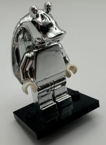 Jar Jar Binks | LIMITED Edition | Chrome Silver | Custom made by Bubul Chrome