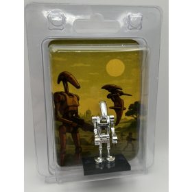   Battle Droid minifigure Chrome Silver Custom Chromed by BUBUL 