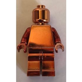   970 Plain minifigure 973 pln Chrome Copper Custom Chromed by BUBUL 