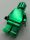 970 Plain minifigure 973 pln Chrome Green Custom Chromed by BUBUL 
