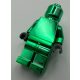 970 Plain minifigure 973 pln Chrome Green Custom Chromed by BUBUL 