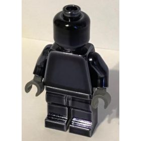   970 Plain minifigure 973 pln Chrome TITAN wth dark bulish gray hands Custom Chromed by BUBUL 
