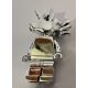 Minifig_Unicorn_Silver Custom Chromed by BUBUL 