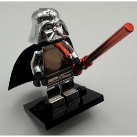Minifig Vader SILVER Custom Chromed by BUBUL 