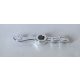 Chrome Silver Minifig, Utensil Batman Batwing (two wings with ring in middle)   bb203  Custom Chromed by BUBUL