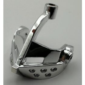   x126, 2594 | Chrome Silver Minifig, Visor Pointed | Custom Chromed by BUBUL  