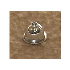   x133 Chrome Silver Minifig, Headgear Pith Helmet   Custom chromed by Bubul