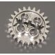 x187 Chrome Silver Technic, Gear 24 Tooth (Old Style with Three Axle Holes)   similar 3648 and 24505 Custom chromed by Bubul