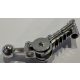 X240 Chrome Silver Bionicle Ball Joint 5 x 7 Arm with dual axle hole at 90 degrees  x240 or 32476 Custom Chromed by BUBUL